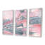 Ensemble de 3 peintures murales Durty Shabby Pink Blush III - Shabby Elegance-1549730611-1549730623
