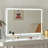 Khalaya Metal Rectangle LED Floor Mirror