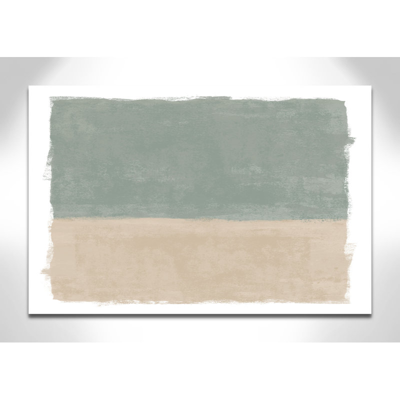 «Sage and Sand I - Landscape Version Print» par Natalie Carpentieri, 36'' W x 24'' H, Toile tendue, Ne s’applique pas