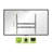 Legaci Rebrilliant Single Screen Wall Mount
