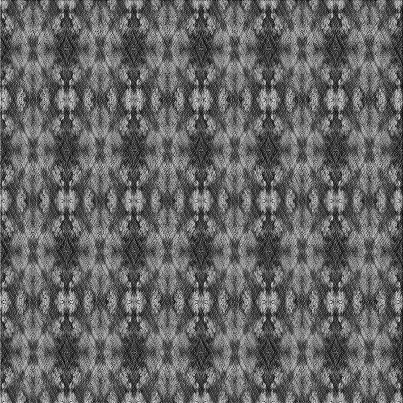 Performance Wool Ikat Indoor Rug, Square 8'
