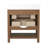 Fet 30" Single Bathroom Vanity With Solid Wood Frame and Ceramic Top-1086167719