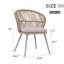 Brittenham Weather-Resistant Patio Dining Chair (Set of 2)-383255150