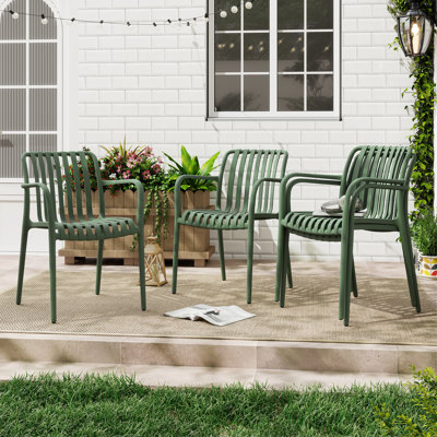 Outdoor Stacking Dining Armchair