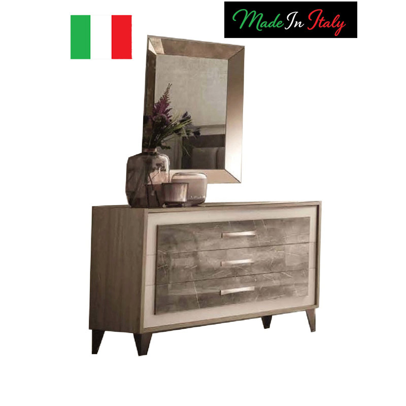 Infinity 3 - Drawer Solid Wood Dresser