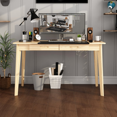 Featherstone Solid Wood Base Writing Desk