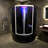 VIENNA 51" x 51" Corner Whirlpool Shower Tub Combo with Dual Pump, Heater, Chromotherapy & Tempered Glass Enclosure