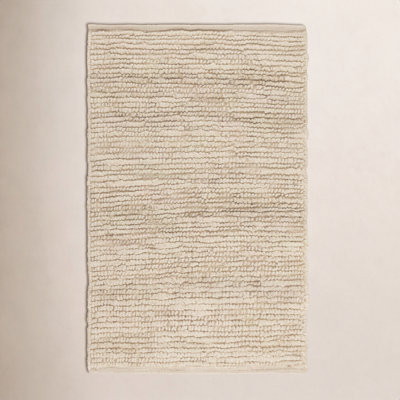 Khaja Ivory Hand-Woven Rug