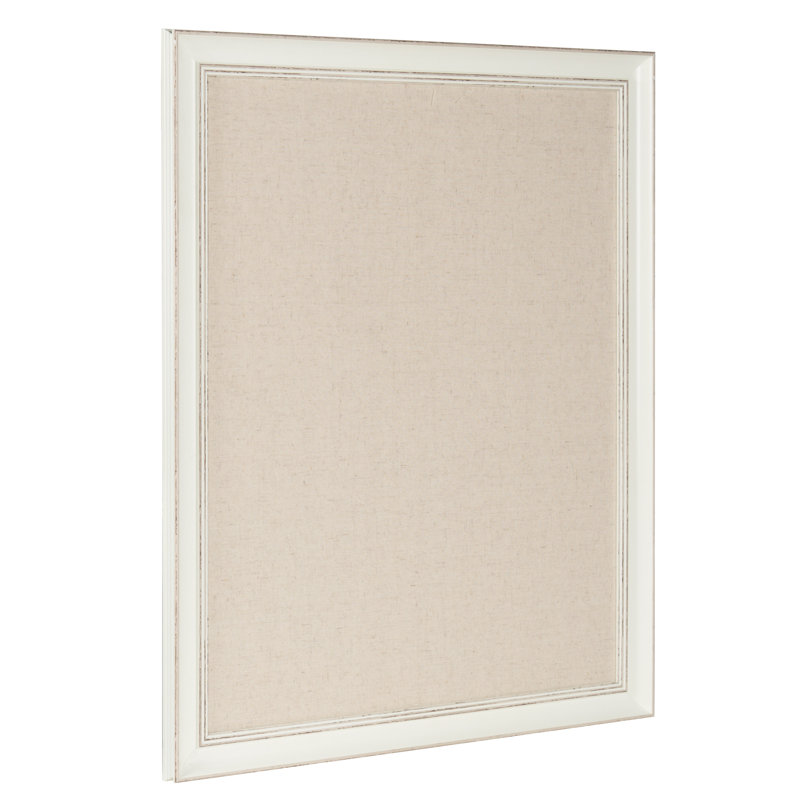 Tableau d'affichage mural, H 27 po x l 18 po, Blanc doux