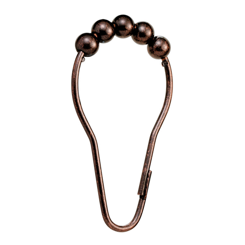 Shower Curtain Hooks, Old World Bronze