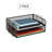 Mind Reader Stackable Paper Tray, Desktop Organizer, File Storage, Metal, 13.25"L x 9.75"W x 6.25"H, 2 Pieces, Silver-38407882