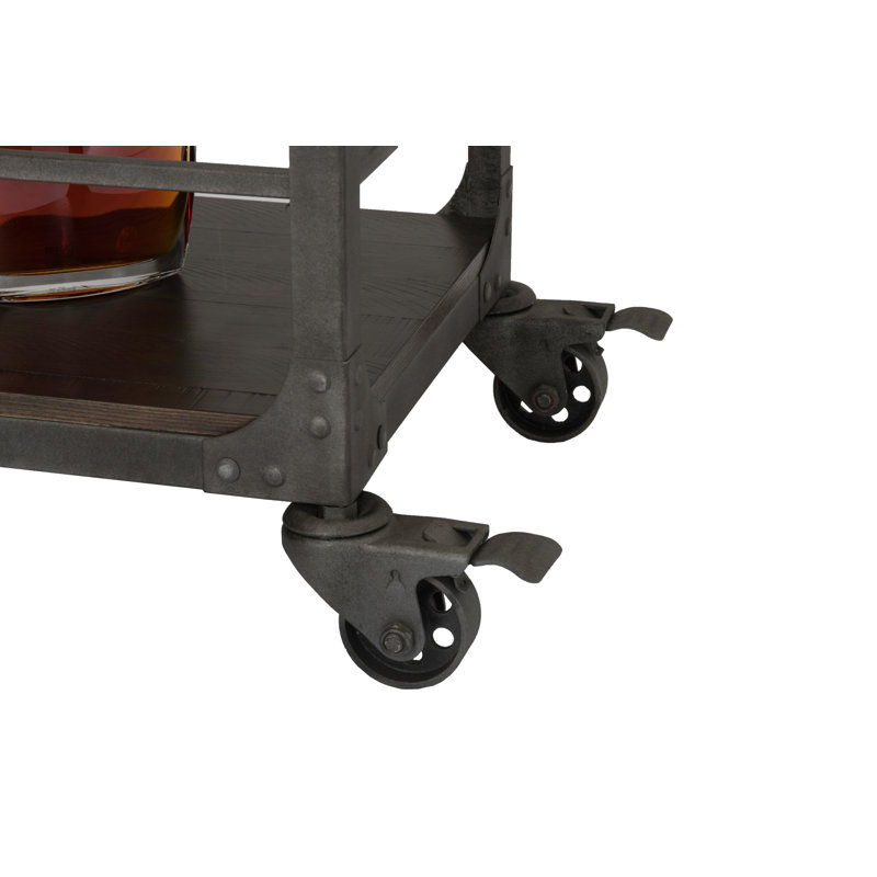 Chariot-bar Burchett, Espresso rustique