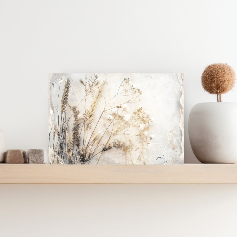 «Soft Rustic Botanicals Delicate Rustic Serene», H 12 po x l 18 po