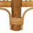 Round Bamboo and Rattan Accent Storage Table-626557102