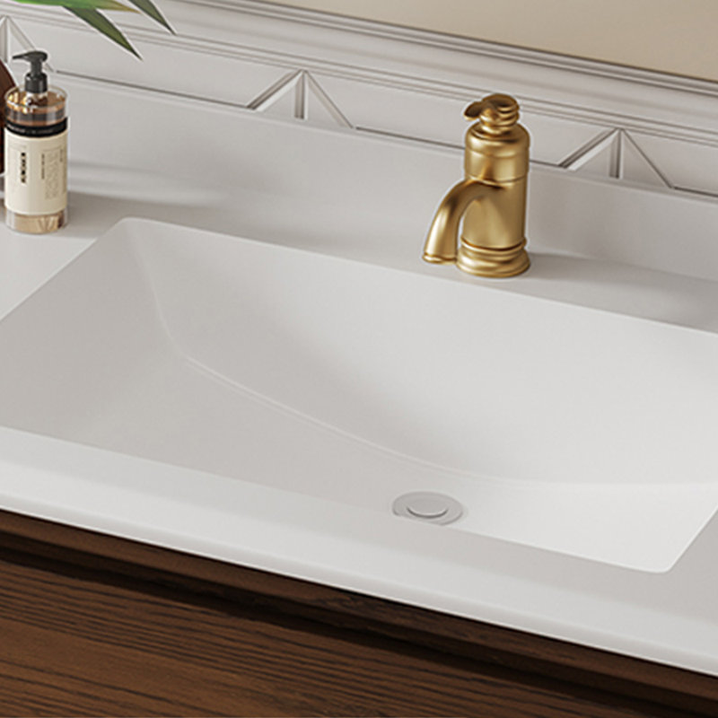 Meuble-lavabo simple de style village américain, H 32,3 po x l 59 po x P 21,7 po