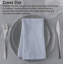 Serviette carrée en polyester et coton-1108139893