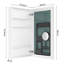 Armoire à pharmacie blanche avec fonctionnalité - grand miroir l 20 po x H 36 po