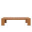 Ensemble de canapé d'extérieur en bois d'acacia et de table basse 2 pièces Tahoe