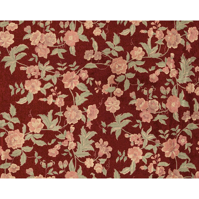 Handmade Silk and Wool Area Rug