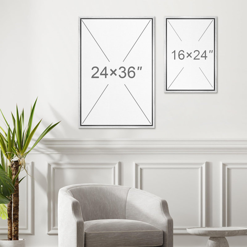 Ensemble de 2 pièces rétro Mid-Century Swirl, Blanc, H 36 po x l 24 po x P 1,5 po