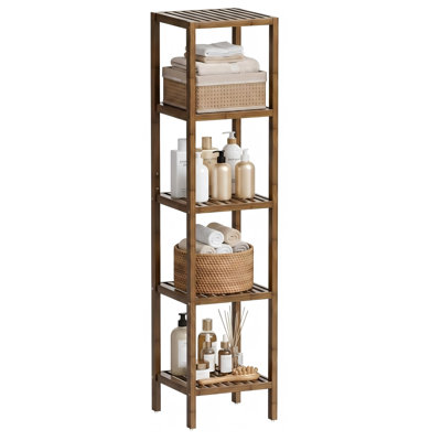 Bamboo Freestanding Bathroom Shelves