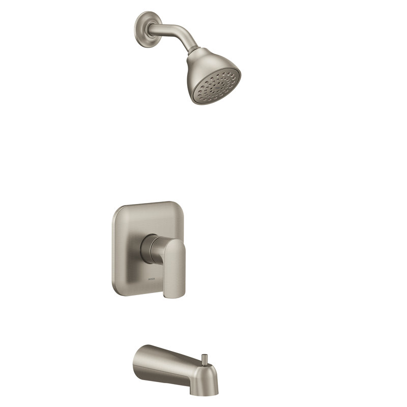 Rizon Tub and Shower Faucet, Brushed Nickel
