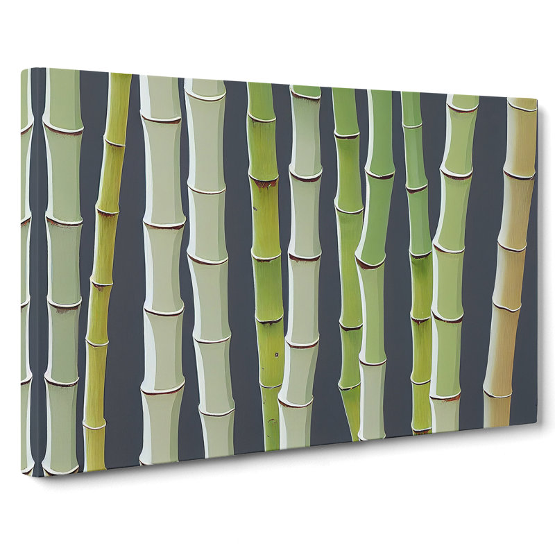 Beauteous Bamboo Forest - Wrapped Canvas, 50cm H x 76cm W x 3cm D