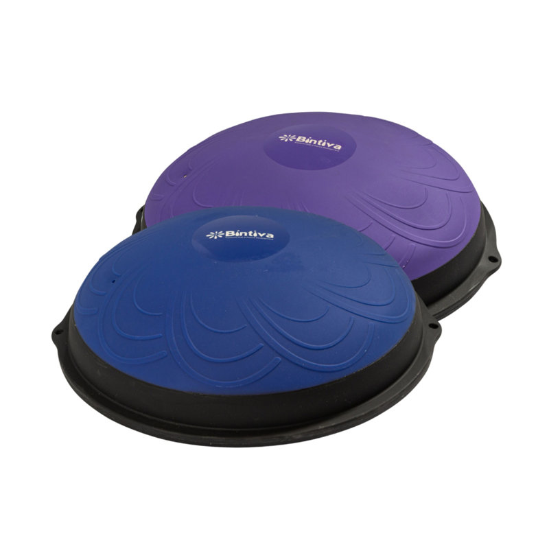 Ensemble de coussin de siège Bintiva Active - bleu et mauve