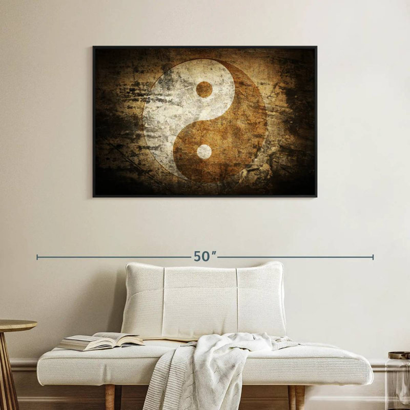 Adella Yin et Yang, H 27 po x l 40 po
