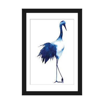 «Ink Drop Crane I», reproduction d'art sur toile