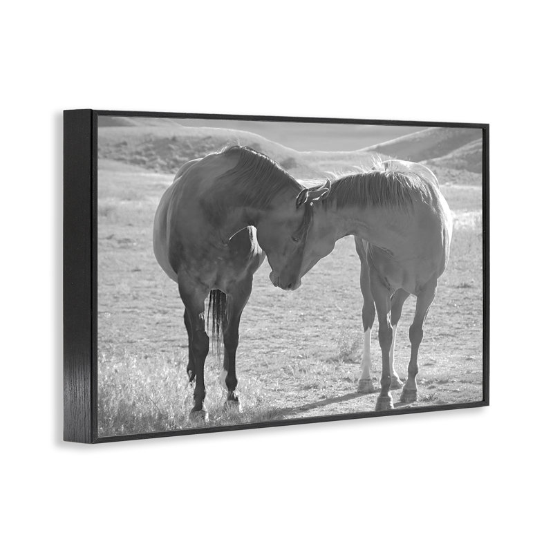 «Sweet Nothings Bond entre les chevaux», estampe numérique, design par Steve Toole, H 12 po x l 18 po