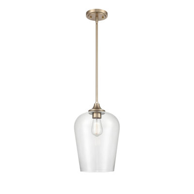 Luminaire suspendu à pot 1 lumière Scarlett-Leigh