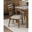 Ensemble de chaises d'appoint style cerisier de style traditionnel 2 pièces-948909486