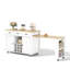 136 cm W Kitchen Island with Top-2014821542