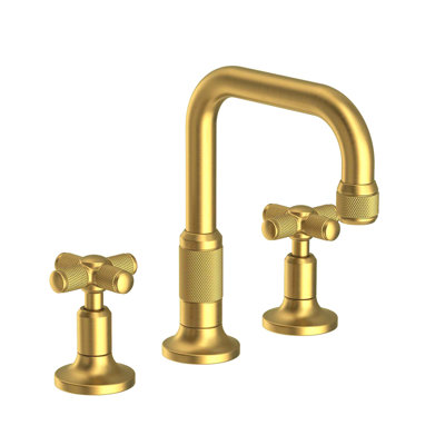 Clemens Widespread Bathroom Faucet with Drain Assembly