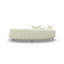 Chaise longue rembourrée Dromara