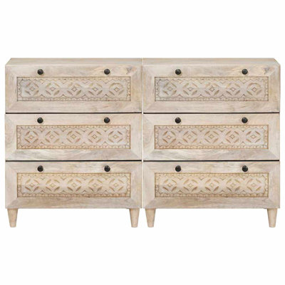 Solid Wood 60cm W Chest of Drawers