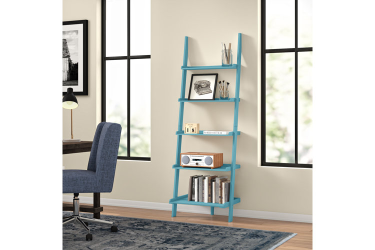 Gilliard 72.75" H x 25" W Ladder Bookcase