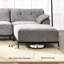 Canapé modulaire rembourré 3 personnes Modern Chenille-178368393