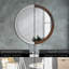 Huldar Glass Flat Wall Mirror