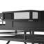 Lit mezzanine double avec escalier et garde-robe