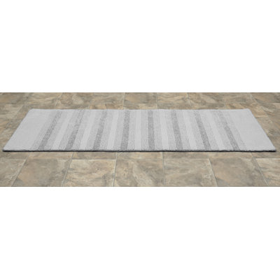 Niala Maaza Nylon Bath Rug with Non-Slip Backing