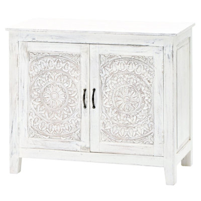 Bellavia Solid Wood Accent Cabinet