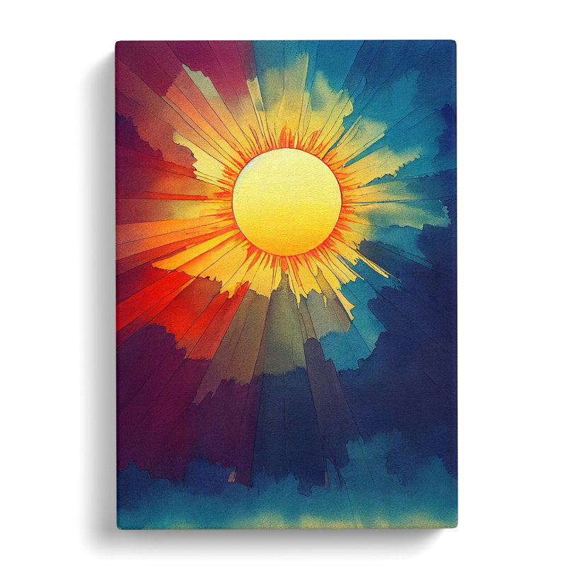 Magical Sun Vol.2 - Wrapped Canvas, 76cm H x 50cm W x 3cm D