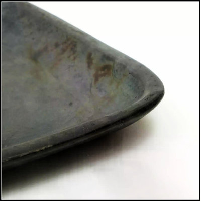 Assiette carrée Union Rustic Lekisa Stone