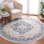 Tapis oriental beige / bleu marine Hulme-1388549267