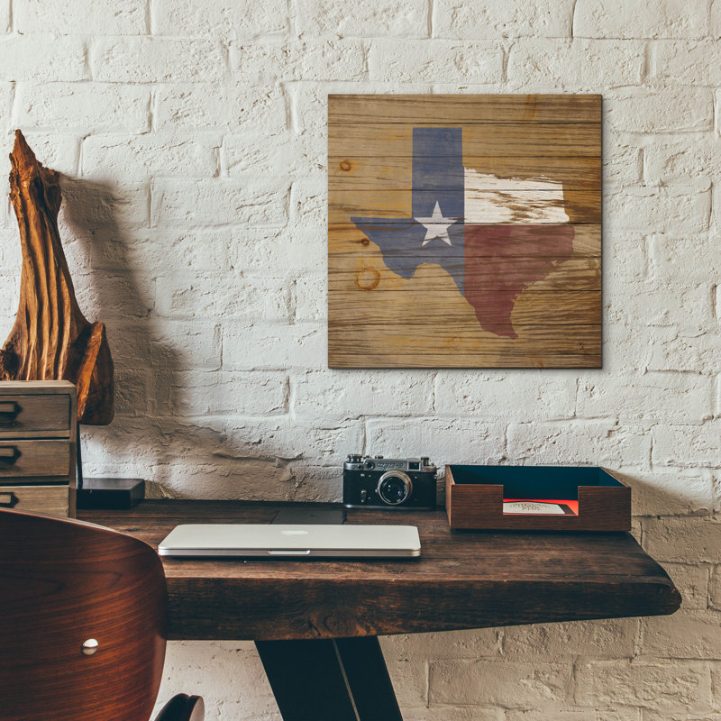 «Lone Star» par Sarah Adams, H 12 po x l 12 po x P 0,13 po