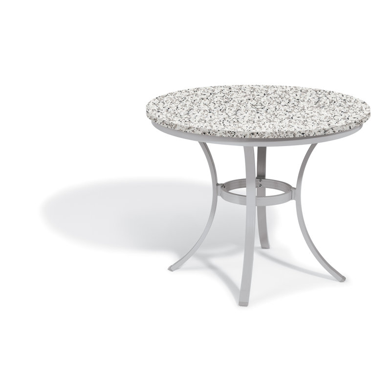 Travira Bistro Table, 36" L x 36" W, Litecore Ash