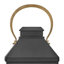 Tête de lanterne câblée 1 lumière Dawson H 29,75 po Dawson