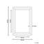 Kamthe Solid Wood Rectangle Mirror